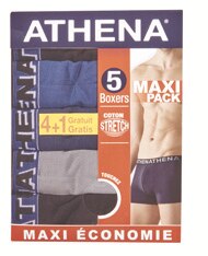 Carrefour Ronquerolles - Boxers 3 + 2 gratuits maxi pack Promo Boxers 3 + 2 gratuits maxi pack dans le catalogue Carrefour "Le mois juste pour moi" à Ronquerolles