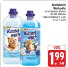 Weichspüler im Angebot bei E center in Hof Weichspüler Angebote von Kuschelweich bei E center Hof für 1,99 €