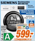 Aktuelle Waschmaschine Angebote bei expert in Neuwied Aktuelles Waschmaschine WM14NK74EX Angebot bei expert in Neuwied ab 599,00 €