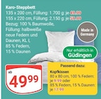 Karo-Steppbett im Angebot bei GLOBUS in St. Ingbert Karo-Steppbett Angebote bei GLOBUS St. Ingbert für 9,99 €