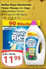 Waschmittel Pulver Angebote von Weißer Riese bei GLOBUS Gera für 11,99 €
