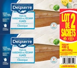 FILETS DE HARENGS DE FÉCAMP FUMÉS DELPIERRE - DELPIERRE - Auchan Hypermarché FILETS DE HARENGS DE FÉCAMP FUMÉS DELPIERRE - DELPIERRE à 4,49 € dans le catalogue Auchan Hypermarché