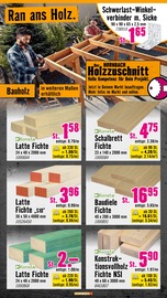 Holz im Hornbach Prospekt in Kaiserslautern Aktueller Hornbach Prospekt mit Holz, "Dir ist vieles Latte. Nur nicht Dein Garten.", Seite 7