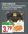 Lachs-Carpaccio im Angebot bei Marktkauf in Osnabrück Lachs-Carpaccio Angebote von Edeka bei Marktkauf Osnabrück für 3,79 €