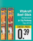 Beef-Stick im EDEKA Prospekt Beef-Stick von Vitakraft im aktuellen EDEKA Prospekt für 0,39 €