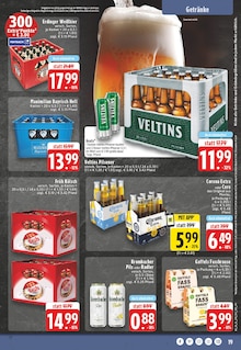Krombacher im EDEKA Prospekt "Aktuelle Angebote" mit 26 Seiten (Siegburg)