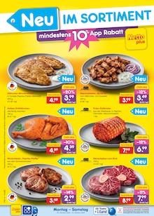 Rindfleisch im Netto Marken-Discount Prospekt "Aktuelle Angebote" mit 70 Seiten (Chemnitz)