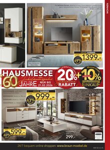 Fernseher im BRAUN Möbel-Center Prospekt "60 JAHRE BRAUN MÖBEL CENTER" mit 24 Seiten (Konstanz)