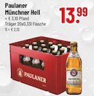 Münchner Hell von Paulaner im aktuellen Trinkgut Prospekt für 13,99 €