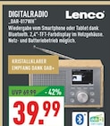 Digitalradio DAR-017WH Angebote von Lenco bei Marktkauf Wuppertal für 39,99 €