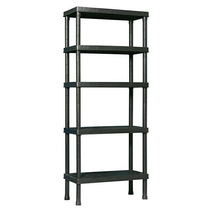 BAUHAUS Heidenheim - Regalux Kunststoffregal (40 x 80 x 188 cm, Traglast: 40 kg/Boden) Regalux Kunststoffregal (40 x 80 x 188 cm, Traglast: 40 kg/Boden) Angebot bei BAUHAUS Heidenheim im Prospekt Bringen Sie Ordnung in Werkstatt, Haus & Garten