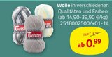 Wolle von  im aktuellen ROLLER Prospekt für 0,99 €
