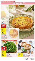 Offre Quiche Lorraine dans le catalogue Carrefour Market du moment à la page 16