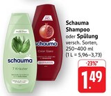 Shampoo im Angebot bei E center in Bad Kreuznach Shampoo Angebote von Schauma bei E center Bad Kreuznach für 1,49 €
