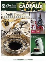 Catalogue Casino Supermarchés à Chennevières-sur-Marne cette semaine, valable du 07/11/2022 au 04/12/2022 Prospectus Casino Supermarchés à Chennevières-sur-Marne, "Magic cadeaux", 25 pages de promos valables du 07/11/2022 au 04/12/2022