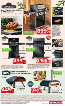 Gasgrill im Segmüller Prospekt "Gartenmöbel Fachzentrum" mit 32 Seiten (München)
