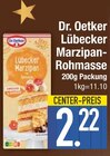 Lübecker Marzipan-Rohmasse Angebote von Dr. Oetker bei EDEKA Straubing für 2,22 €