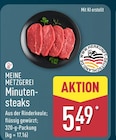 Minutensteaks Angebote von Meine Metzgerei bei ALDI Nord Borken für 5,49 €