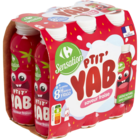 Yaourt à boire P'tit YAB - CARREFOUR SENSATION à 2,39 € dans le catalogue Carrefour