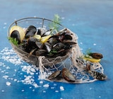 MOULES DE BOUCHOT SPÉCIALITÉ TRADITIONNELLE GARANTIE - SANS MARQUE - Auchan Hypermarché à Angers MOULES DE BOUCHOT SPÉCIALITÉ TRADITIONNELLE GARANTIE - SANS MARQUE en promo chez Auchan Hypermarché Angers à 4,50 €