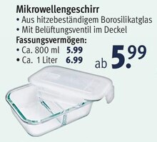 Rossmann Brunsleberfeld - Mikrowellengeschirr Mikrowellengeschirr Angebot bei Rossmann Brunsleberfeld im Prospekt "Mein Drogeriemarkt"