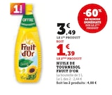 Huile de Tournesol - Fruit d'Or en promo chez Super U Saint-Nazaire à 4,88 €