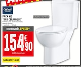 Pack WC "BAU CÉRAMIQUE" - GROHE - Batkor Pack WC "BAU CÉRAMIQUE" - GROHE à 154,90 € dans le catalogue Batkor