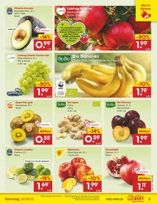 Bananen im Netto Marken-Discount Prospekt "Aktuelle Angebote" mit 56 Seiten (Koblenz)