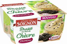 Géant Casino Boissy-Saint-Léger - Brassé au lait de Chèvre Pruneau Promo Brassé au lait de Chèvre Pruneau dans le catalogue Géant Casino "Big promos de l'été" à Boissy-Saint-Léger