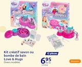 Kit créatif savon ou bombe de bain - Love & Hugs en promo chez Action Villiers-sur-Marne à 6,95 €