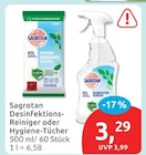 Desinfektions-Reiniger von Sagrotan für 3,29 € bei budni im Angebot Desinfektions-Reiniger von Sagrotan im aktuellen budni Prospekt