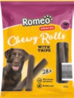 Friandises pour chien - Chewy Rolls with Tripe - ROMÉO - Aldi Friandises pour chien - Chewy Rolls with Tripe - ROMÉO à 1,99 € dans le catalogue Aldi