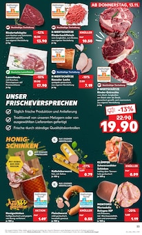 Rindfleisch im aktuellen Kaufland Prospekt (Braunschweig) Rindfleisch im Kaufland Prospekt "KNÜLLER" mit 62 Seiten (Braunschweig)