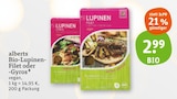 Aktuelles Bio-Lupinen-Filet oder -Gyros Angebot bei tegut in Frankfurt (Main) ab 2,99 €