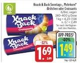 Sonntags-, Mehrkorn-Brötchen im Angebot bei E center in Zwickau Sonntags-, Mehrkorn-Brötchen Angebote von Knack & Back bei E center Zwickau für 1,49 €