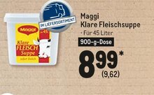 Metro Reiser - Klare Fleischsuppe Klare Fleischsuppe Angebot bei Metro Reiser im Prospekt Gastro-Journal
