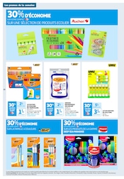 Fournitures Scolaires Angebote im Prospekt "C'est parti pour une année moins chère." von Auchan Hypermarché auf Seite 30