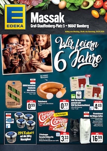nah und gut Prospekt Wir feiern 6 Jahre mit 2 Seiten