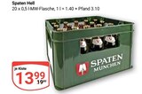 Hell im Angebot bei GLOBUS in Castrop-Rauxel Hell Angebote von Spaten bei GLOBUS Castrop-Rauxel für 13,99 €