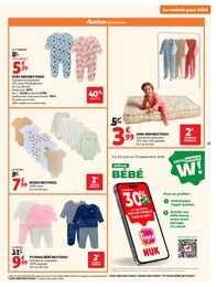 Prix et réduction Body Bébé dans le prospectus Auchan Hypermarché en cours Offre Body Bébé dans le catalogue Auchan Hypermarché du moment à la page 21