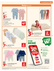 Promotion Sole dans le prospectus Auchan Hypermarché, valable du 25/08/2026 au 06/09/2026 Promo Sole dans le catalogue Auchan Hypermarché du moment à la page 21