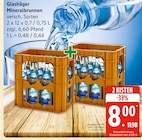 Mineralbrunnen Angebote von Glashäger bei E center Rostock für 8,00 €