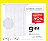 Fertigvorhang „Mina“ von esposa im aktuellen XXXLutz Prospekt für 9,99 €