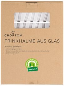 ALDI SÜD Stockach - Wiederverwendbare Trinkhalme aus Glas Wiederverwendbare Trinkhalme aus Glas Angebot bei ALDI SÜD Stockach im Prospekt "Meine Woche"
