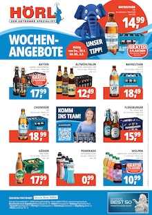 Getränke Hörl Prospekt HÖRL. DER GETRÄNKE SPEZIALIST mit 2 Seiten