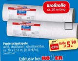 ROLLER Hüttenrode - Papierprägetapete Papierprägetapete Angebot bei ROLLER Hüttenrode im Prospekt Gibt´s doch gar nicht. Doch bei Roller!