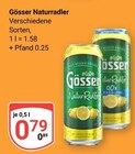 Naturradler im Angebot bei GLOBUS in Neubrandenburg Naturradler Angebote von Gösser bei GLOBUS Neubrandenburg für 0,79 €