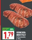 Aktuelles Hähnchenbrustfilet im Baconmantel Angebot bei Marktkauf in Wuppertal ab 1,79 €