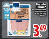 Bayrischer Leberkäs im EDEKA Prospekt Bayrischer Leberkäs von EDEKA im aktuellen EDEKA Prospekt für 3,49 €