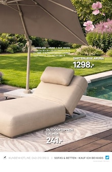Gartenmöbel im Kabs Prospekt "OUTDOOR LIVING" mit 48 Seiten (Bottrop)